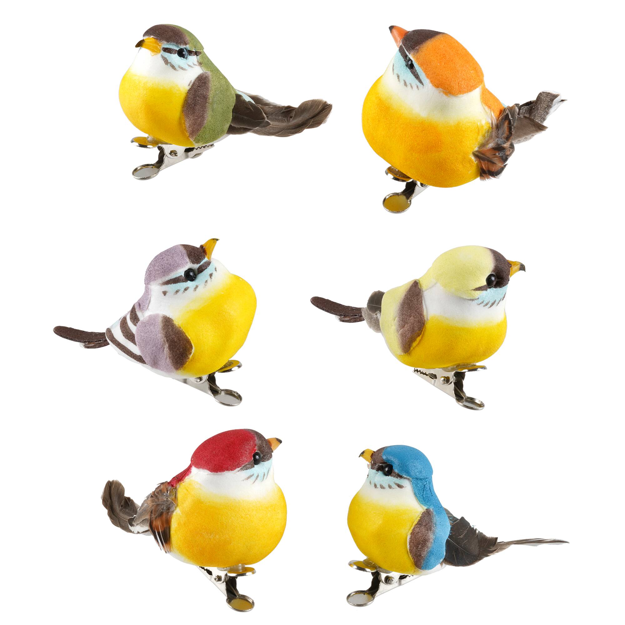 8 Packs: 6 ct. (48 total) Assorted Mushroom Birds by Ashland®
